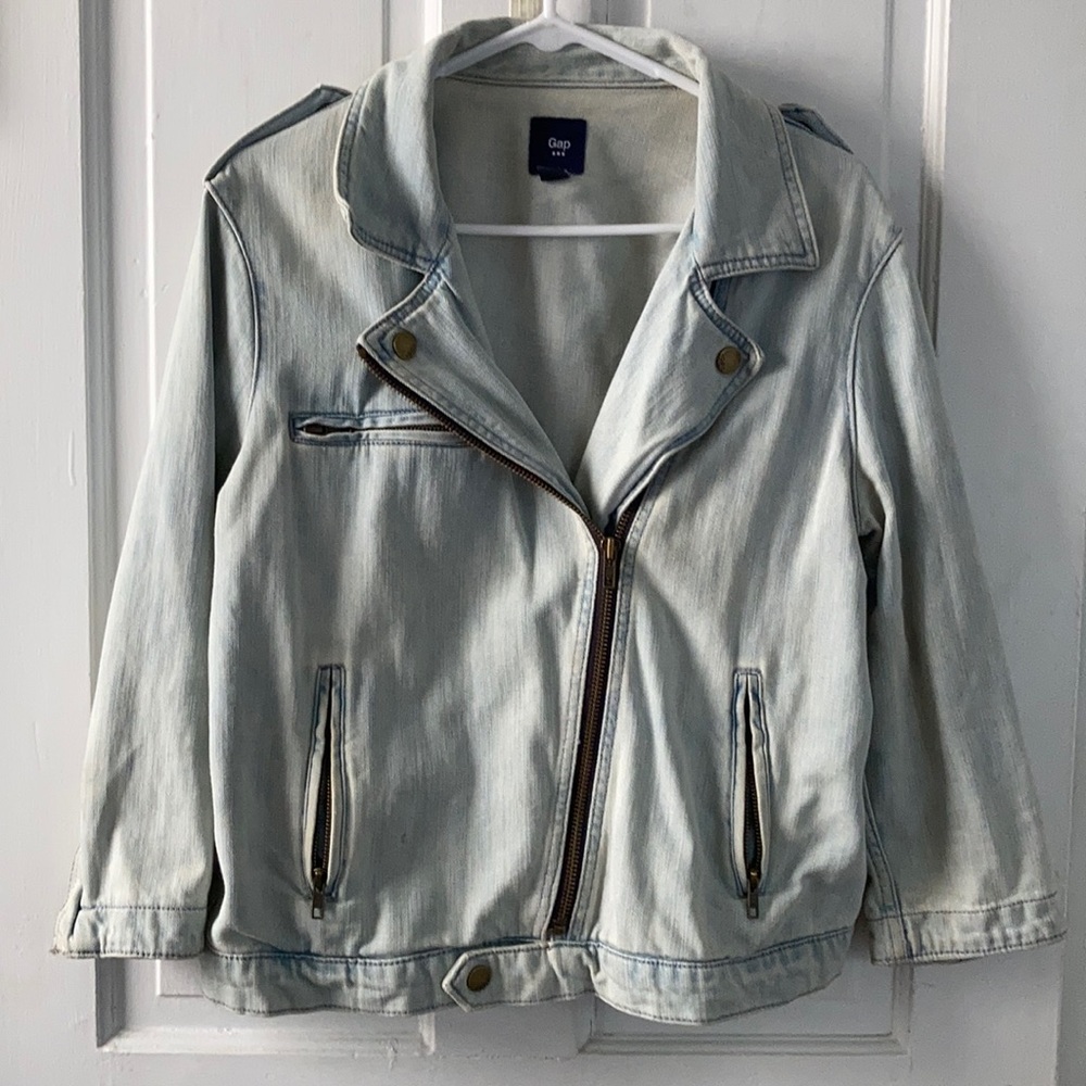 Denim Bomber Jacket